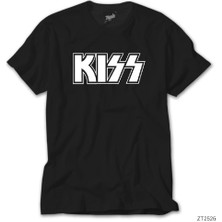 Z Zeplin Kiss Siyah Tişört