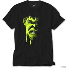 Z Zeplin Hulk Painting Siyah Tişört