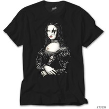 Z Zeplin Mona Lisa Siyah Tişört
