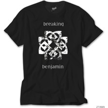 Z Zeplin Breaking Benjamin Classic Siyah Tişört