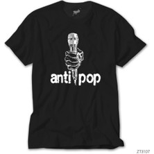 Z Zeplin Antipop Siyah Tişört