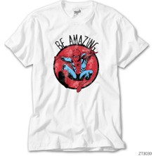 Z Zeplin Spiderman Jump Siyah Tişört