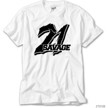 Z Zeplin 21 Savage Red Siyah Tişört