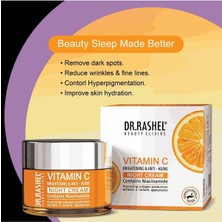 Dr. Rashel C Vitamini Aydınlatıcı Gece Kremi 50 gr(Brightening&Anti-aging)