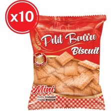 Elvan Petit Beurre Sade Bisküvi 175 gr. 10 Adet (1 Kutu)