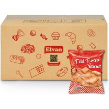 Elvan Petit Beurre Sade Bisküvi 175 gr. 10 Adet (1 Kutu)