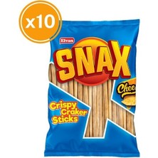 Elvan Snax Çubuk Kraker Peynirli 150 gr. 10 Adet (1 Kutu)