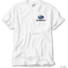 Z Zeplin Subaru Logo Beyaz Tişört