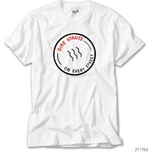 Z Zeplin Dire Straits On Every Street Beyaz Tişört