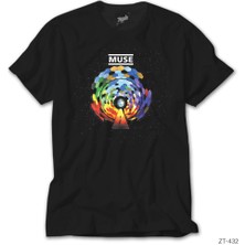 Z Zeplin Muse The Resistance Cover Siyah Tişört