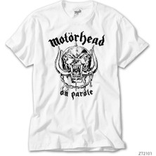 Z Zeplin Motörhead Skull England Siyah Tişört