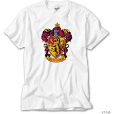Z Zeplin Hary P. Gryffindor Beyaz Tişört