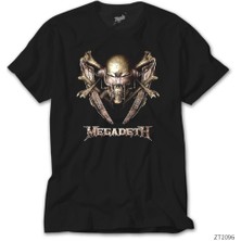 Z Zeplin Megadeth Extinction Siyah Tişört