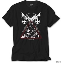 Z Zeplin Mayhem From Chaos Siyah Tişört