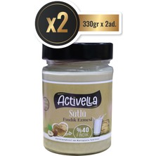 Activella Sütlü Fındık Ezmesi 330gr %40 Fındıklı x2