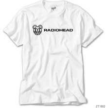 Z Zeplin Radiohead Logo Beyaz Tişört