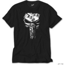 Z Zeplin Punisher Space Siyah Tişört