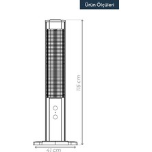 Kumtel Dual Orbit Kule Isıtıcı MH-2300