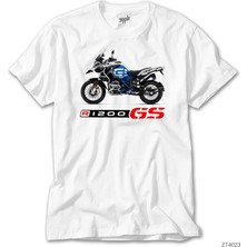 Z Zeplin Bmw R1200GS Beyaz Tişört