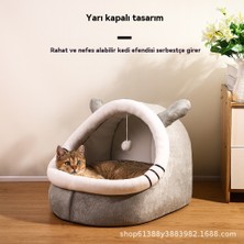 Quick Bura Kedi Yuvası, Dört Mevsim Evrensel Kedi Evi, Villa Ev, Yarı Kapalı Kedi Evi (Yurt Dışından)