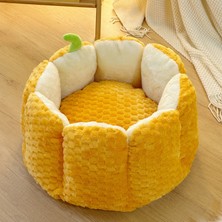 Quick Bura Cadılar Bayramı Balkabağı Yuvası Evcil Hayvan Yastığı Sıcak Kedi Yuvası Köpek Yastığı Dört Mevsim Evrensel Sonbahar Ve (Yurt Dışından)