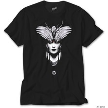 Z Zeplin Frida Kanat Siyah Tişört