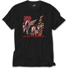Crows Gate Dying Fetus Descend Into Depravity Siyah T-Shirt Fiyatı