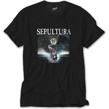 Z Zeplin Sepultura Kairos Siyah Tişört