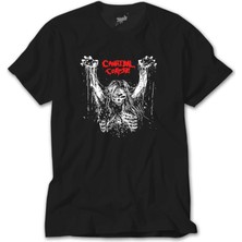 Z Zeplin Cannibal Corpse Logo 1CLASSIC97 Band Rock Siyah Tişört