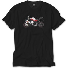 Z Zeplin Bmw S1000RR Red Siyah Tişört