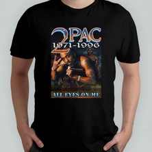 Pixxa Tupac 2pac  Pamuklu Bisiklet Yaka T-Shirt Model 4