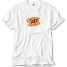 Z Zeplin Glimore Girls Luke's Beyaz Tişört