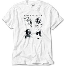 Z Zeplin LED Zeppelin The Complete Beyaz Tişört