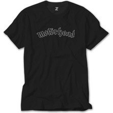 Z Zeplin Motörhead Logo Yazı Siyah Tişört