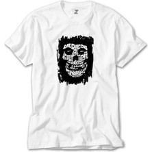 Z Zeplin Misfits Die Die My Darling Beyaz Tişört