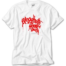Z Zeplin Bloodbath House Death Beyaz Tişört