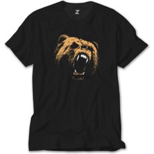 Z Zeplin Grizzly Bear Siyah Tişört