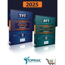 Toprak Yayıncılık 2025 TYT Türkçe ve AYT Türk Dili ve Edebiyatı Deneme Seti