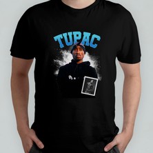Pixxa Tupac 2pac  Pamuklu Bisiklet Yaka T-Shirt Model 10