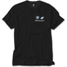 Z Zeplin Bmw New Logo Motorsports Siyah Tişört