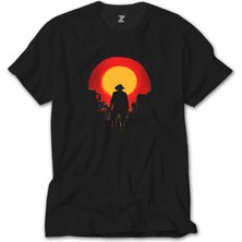 Z Zeplin Red Dead Redemption 2 Arthur Morgan Siyah Tişört