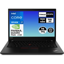 Lenovo Thinkpad P14S Gen 1 I7-10510U 48GB 2tb SSD 2 GB P520 14" Fhd W10P Iş Istasyonu 20S40044TX 004