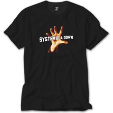 Z Zeplin System Of A Down 1998 Siyah Tişört