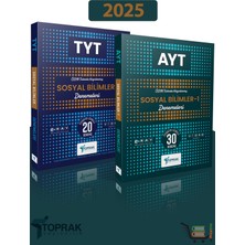 Toprak Yayıncılık 2025 AYT Sosyal Bilimler-1 ve TYT Sosyal Bilimler Deneme Seti