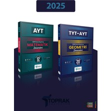 Toprak Yayıncılık 2025 AYT Matematik ve TYT AYT Geometri Deneme Seti