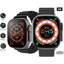 Ayers Watch 8 Ultra Series Ios Android Uyumlu T 800 Serisi Spor ve Sağlık Sensörlü T 800 Ultra Akıllı Saat