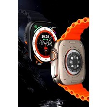 Ayers Watch 8 Ultra Series Ios Android Uyumlu T 800 Serisi Spor ve Sağlık Sensörlü T 800 Ultra Akıllı Saat