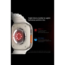 Ayers Watch 8 Ultra Series Ios Android Uyumlu T 800 Serisi Spor ve Sağlık Sensörlü T 800 Ultra Akıllı Saat