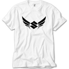 Z Zeplin Suzuki Wings Beyaz Tişört
