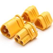 MT30 3 Pin Plug Dişi Erkek Konnektör Soket Çift Rc Lipo Pil Batarya Akü Bağlantı Konnektörü